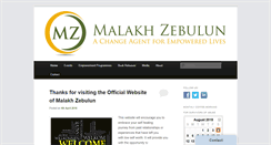 Desktop Screenshot of malakhzebulun.com