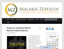 Tablet Screenshot of malakhzebulun.com